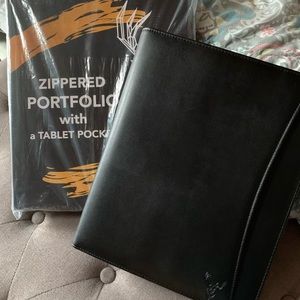 Portfolio zippered